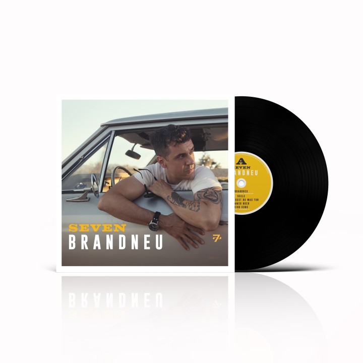 Seven Vinyl Record Mockup